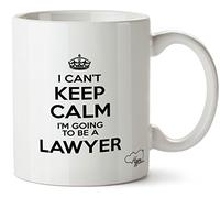 Hippowarehouse I Can't Keep Calm I'm Going to be a Lawyer Printed Mug Various Colour Options Ceramic Cup Kitchenware 10oz