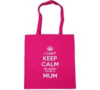Hippowarehouse I Can't Keep Calm I'm Going to be a Mum Tote Shopping Gym Beach Bag 42cm x38cm, 10 litres