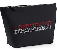 Hippowarehouse I Defeated The Demogorgon printed make up cosmetic wash bag 18x19x9cm