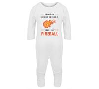 Hippowarehouse I Didn't Ask How Big The Room Is, I Said I Cast Fireball Baby Romper all in one piece unisex