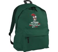 Hippowarehouse I didn't lose my mind the people inside my head stole it backpack ruck sack Dimensions: 31 x 42 x 21 cm Capacity: 18 litres