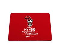Hippowarehouse I didn't lose my mind the people inside my head stole it printed mouse mat pad accessory black rubber base 240mm x 190mm x 60mm