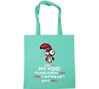 Hippowarehouse I didn't lose my mind the people inside my head stole it Tote Shopping Gym Beach Bag 42cm x38cm, 10 litres