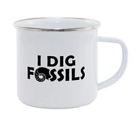 Hippowarehouse I Dig Fossils Printed Mug Various Colour Options Ceramic Cup Kitchenware 11oz