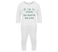 Hippowarehouse I do payroll, you should be nice to me Baby Romper all in one piece unisex