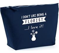 Hippowarehouse I Don't Like Being A Florist...I Love It! printed make up cosmetic wash bag 18x19x9cm