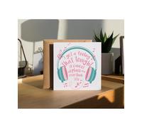 Hippowarehouse I Got a Feeling That Tonight I'll Cancel All Plans and Overthink Life Personalised Card. 15cm x 15cm with envelope for him for her Funny Cards for Men and Women Blank inside option