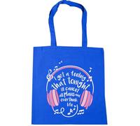 Hippowarehouse I Got a Feeling That Tonight I'll Cancel All Plans and Overthink Life Tote Shopping Gym Beach Bag 42cm x38cm, 10 litres