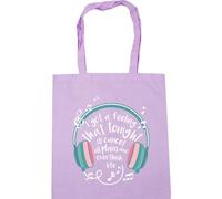 Hippowarehouse I Got a Feeling That Tonight I'll Cancel All Plans and Overthink Life Tote Shopping Gym Beach Bag 42cm x38cm, 10 litres