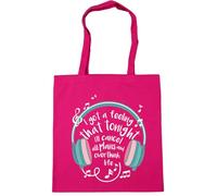 Hippowarehouse I Got a Feeling That Tonight I'll Cancel All Plans and Overthink Life Tote Shopping Gym Beach Bag 42cm x38cm, 10 litres