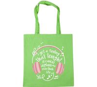 Hippowarehouse I Got a Feeling That Tonight I'll Cancel All Plans and Overthink Life Tote Shopping Gym Beach Bag 42cm x38cm, 10 litres