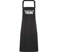 Hippowarehouse I identify as a viking Apron kitchen cooking painting DIY onesize adult