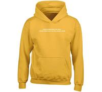 Hippowarehouse I Know Something You Dont I Know Something You Will Never Know Kids Children's Unisex Hoodie Hooded top Sun Yellow