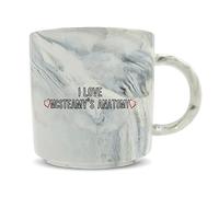 Hippowarehouse I Love MCSTEAMY'S Anatomy Printed Mug Various Colour Options Ceramic Cup Kitchenware 11oz