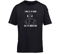 Hippowarehouse I Make All The Drama - Call me Shakespeare - Dog Kids Children's Short Sleeve t-Shirt Black
