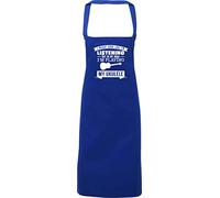 Hippowarehouse I Might look like I'm listening But in my Head I'm playing my ukulele Apron kitchen cooking painting DIY onesize adult