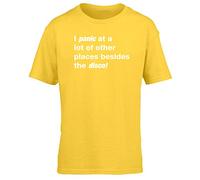 Hippowarehouse i Panic at alot of Places Besides The Disco Kids Children's Short Sleeve t-Shirt