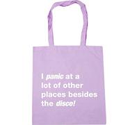 Hippowarehouse i panic at alot of places besides the disco Tote Shopping Gym Beach Bag 42cm x38cm, 10 litres
