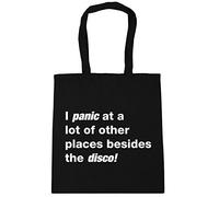 Hippowarehouse i panic at alot of places besides the disco Tote Shopping Gym Beach Bag 42cm x38cm, 10 litres