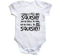 Hippowarehouse I shall call him squishy and he shall be mine and he shall be my squishy! baby vest bodysuit (short sleeve) boys girls