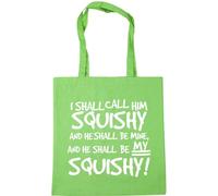 Hippowarehouse I shall call him squishy and he shall be mine and he shall be my squishy! Tote Shopping Gym Beach Bag 42cm x38cm, 10 litres