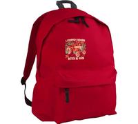 HippoWarehouse I Stopped Farming to Be Here Backpack ruck Sack Dimensions: 31 x 42 x 21 cm Capacity: 18 litres