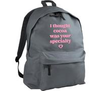 HippoWarehouse I Thought Cocoa was Your Specialty Backpack ruck Sack Dimensions: 31 x 42 x 21 cm Capacity: 18 litres