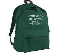HippoWarehouse I Tried to be Normal Once, Worst Two Minutes of My Life Backpack ruck Sack Dimensions: 31 x 42 x 21 cm Capacity: 18 litres