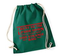 Hippowarehouse I Went To The Upside Down And All I Got Was This Strange Bag Drawstring Cotton School Gym Bag 37cm x 46cm, 12 litres
