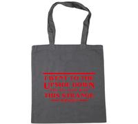 Hippowarehouse I Went To The Upside Down And All I Got Was This Strange Magnet Tote Shopping Gym Beach Bag 42cm x38cm, 10 litres