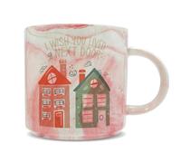 Hippowarehouse I Wish You Lived Next Door Neighbours Friends Gift for Him Her Daughter Son Dad Mum Printed Mug Various Colour Options Ceramic Cup Kitchenware 11oz