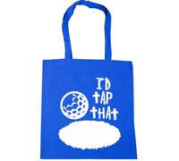 Hippowarehouse I'd Tap That Tote Shopping Gym Beach Bag 42cm x38cm, 10 litres