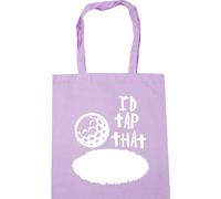 Hippowarehouse I'd Tap That Tote Shopping Gym Beach Bag 42cm x38cm, 10 litres