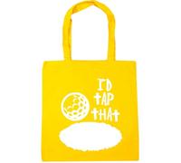 Hippowarehouse I'd Tap That Tote Shopping Gym Beach Bag 42cm x38cm, 10 litres