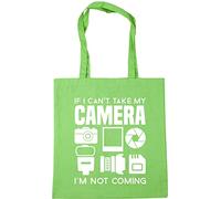 Hippowarehouse If I Can't Take My Camera I'm Not Coming Tote Shopping Gym Beach Bag 42cm x38cm, 10 litres