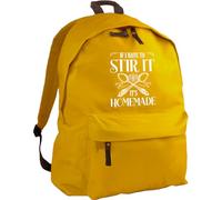 HippoWarehouse If I Have to stir it, It's Homemade Backpack ruck Sack Dimensions: 31 x 42 x 21 cm Capacity: 18 litres