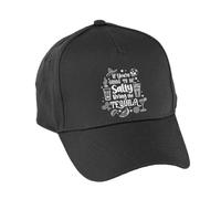 Hippowarehouse If You are Going to Be Salty Bring The Tequila Premium Printed 5 Panel Baseball Cap hat OneSize Adults Black