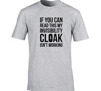 Hippowarehouse If You Can Read This My Invisibility Cloak Isn't Working Unisex Short Sleeve t-Shirt (Specific Size Guide in Description)