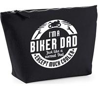 Hippowarehouse I'm a biker dad. Just like a normal Dad, except much coolerprinted make up cosmetic wash bag 18x19x9cm