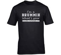 Hippowarehouse I'm A Brummie What's Your Superpower? Unisex Short Sleeve t-Shirt (Specific Size Guide in Description) Black