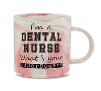 Hippowarehouse I'm A Dental Nurse What's Your Superpower? Printed Mug Various Colour Options Ceramic Cup Kitchenware 11oz