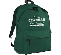 HippoWarehouse I'm A Grandad What's Your Superpower? Backpack ruck Sack Dimensions: 31 x 42 x 21 cm Capacity: 18 litres