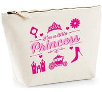 Hippowarehouse I'm a little Princess printed make up cosmetic wash bag 18x19x9cm