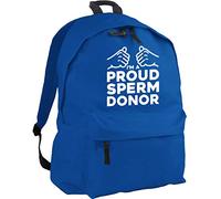 HippoWarehouse I'm a Proud Sperm Donor Backpack ruck Sack Dimensions: 31 x 42 x 21 cm Capacity: 18 litres