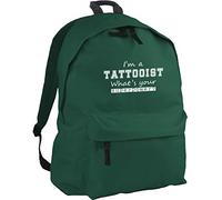 HippoWarehouse I'm a Tattooist What's Your Superpower? Backpack ruck Sack Dimensions: 31 x 42 x 21 cm Capacity: 18 litres