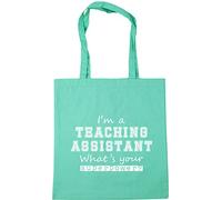 Hippowarehouse I'm A Teaching Assistant What's Your Superpower? Tote Shopping Gym Beach Bag 42cm x38cm, 10 litres
