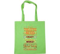 Hippowarehouse I'm a theatre nerd that means i live in a crazy fantasy world where i break out into show tunes thank you for understanding Tote Shopping Gym Beach Bag 42cm x38cm, 10 litres