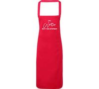 Hippowarehouse I'm a writer what's your superpower? Apron kitchen cooking painting DIY onesize adult