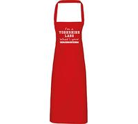 Hippowarehouse I'm A Yorkshire Lass What's Your Superpower? Apron kitchen cooking painting DIY onesize adult