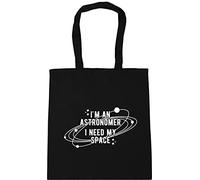 Hippowarehouse I'm An Astronomer, I Need My Space Tote Shopping Gym Beach Bag 42cm x38cm, 10 litres